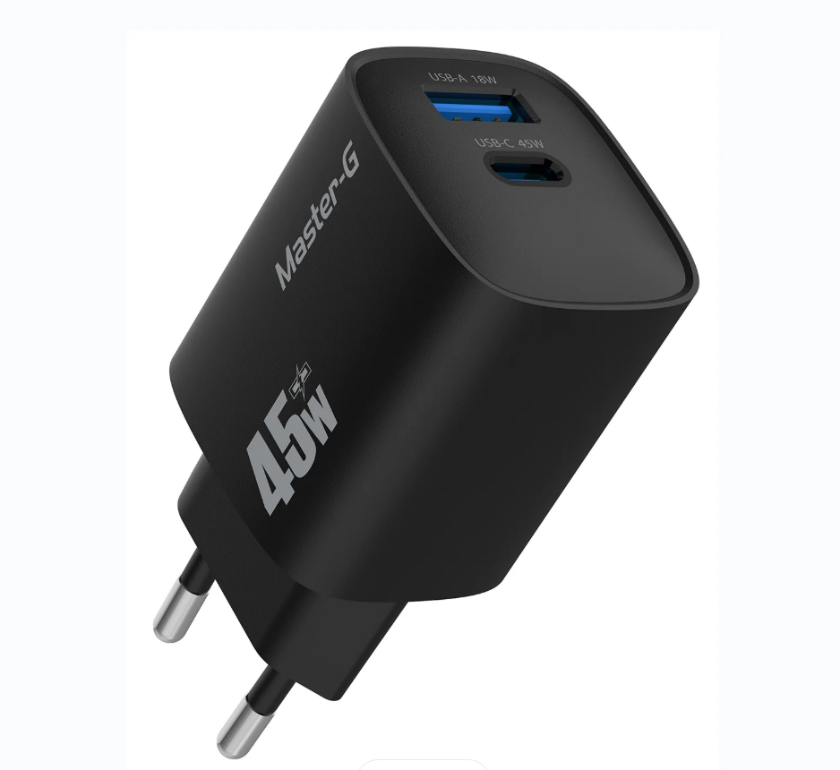 Cargador 45W Carga Rápida Cable UCB-C Master-G