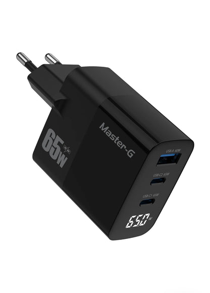 Cargador 65W Carga Rápida Cable UCB-C Master-G