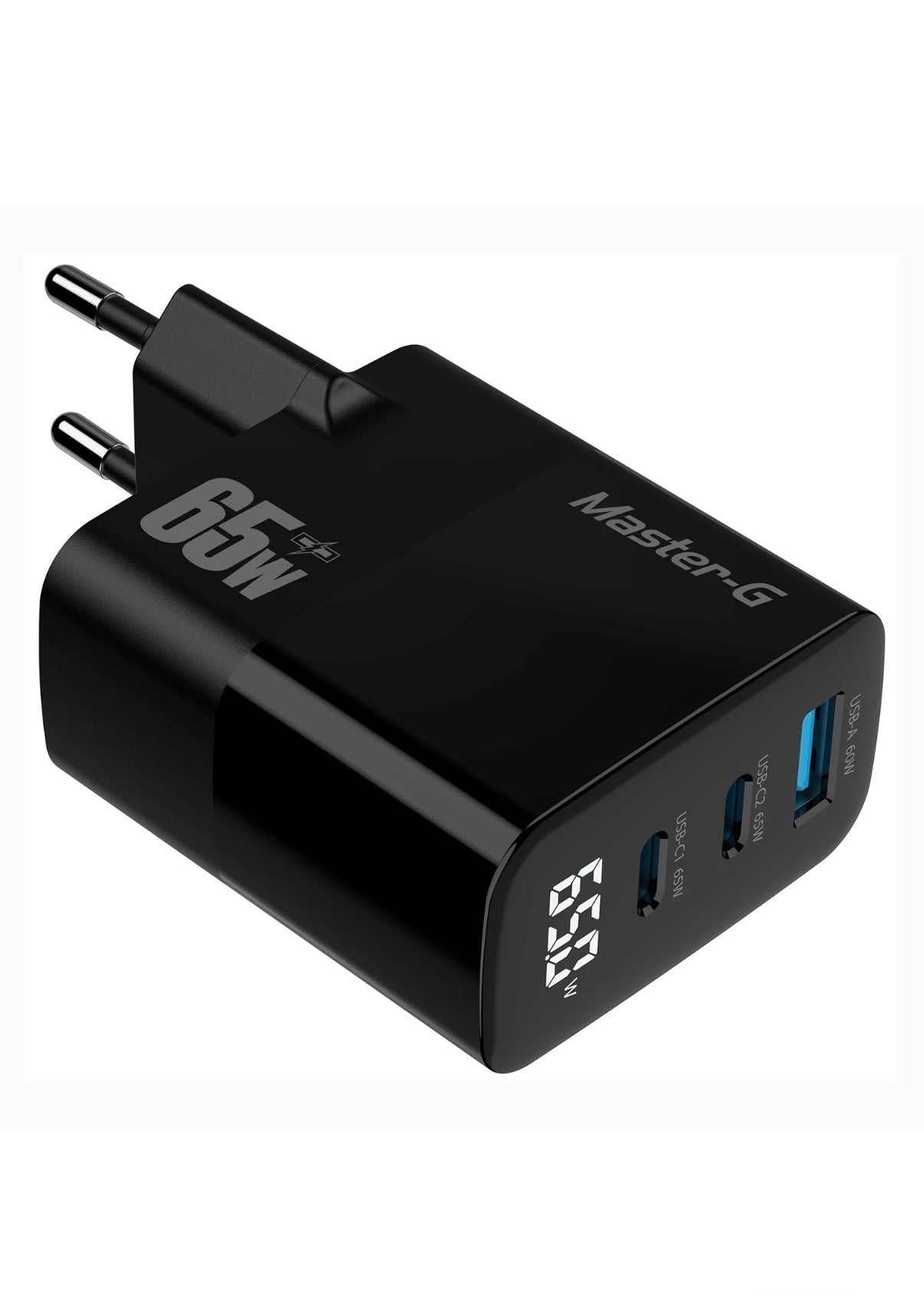 Cargador 65W Carga Rápida Cable UCB-C Master-G