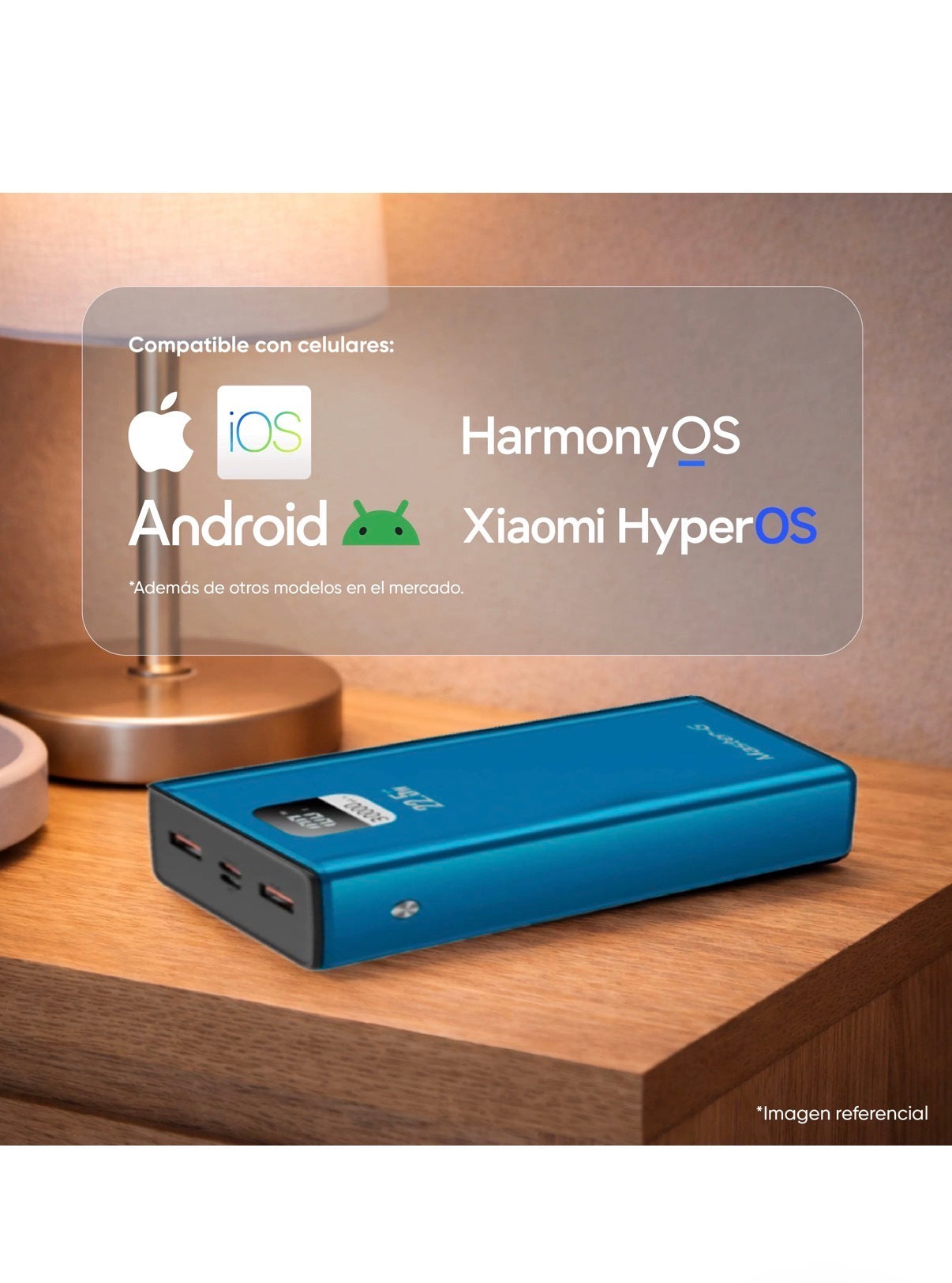 Batería 30000 Mah 22.5W Power Delivery Master-G