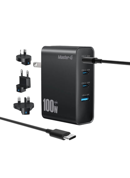 Cargador 100W Universal Carga Rápida Cable UCB-C Master-G
