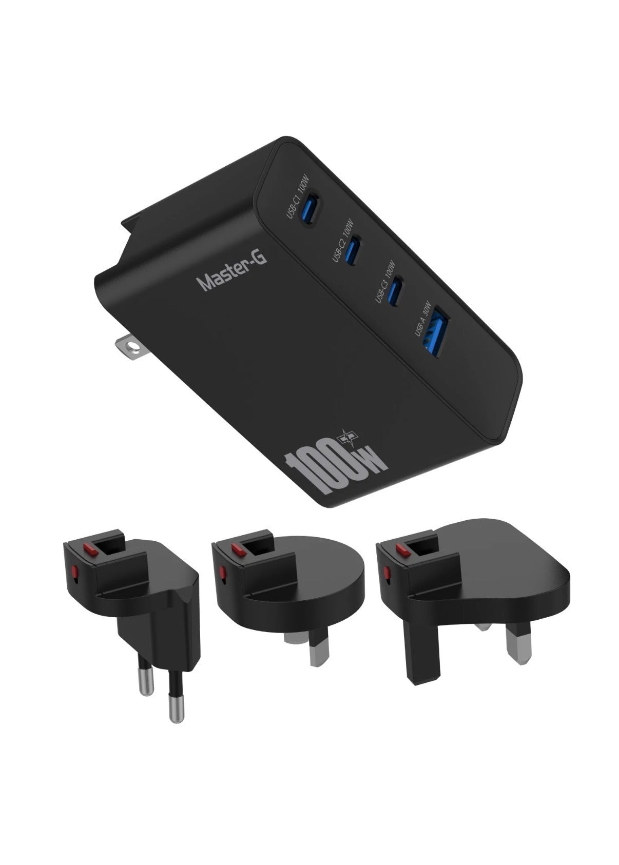 Cargador 100W Universal Carga Rápida Cable UCB-C Master-G