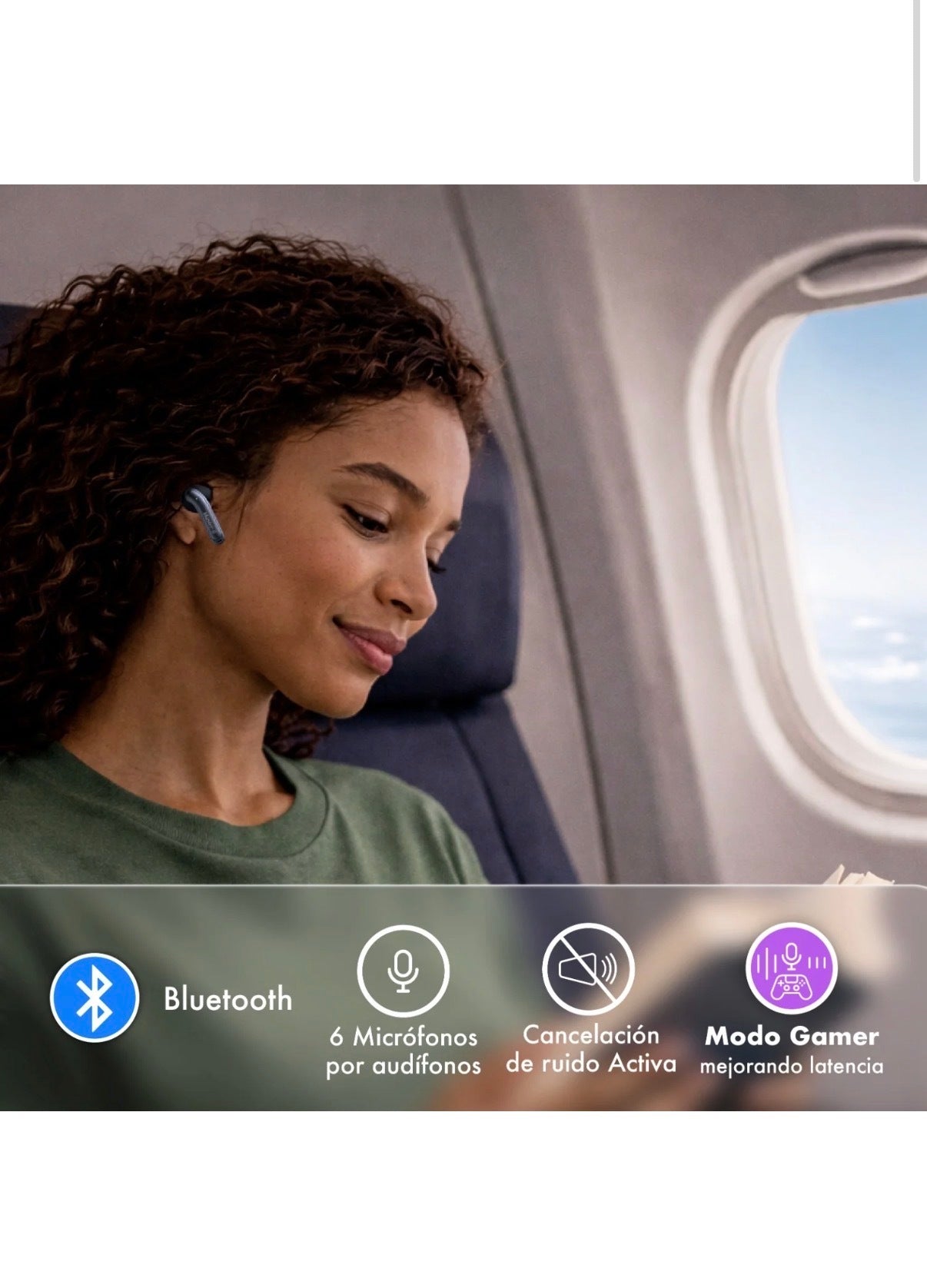 Audífono BUDS 60 In Ear Bluetooth ANC Master-G