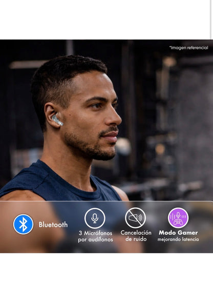 Audífono BUDS 35 In Ear Bluetooth ANC APP Master-G