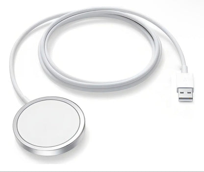 Cargador Inalambrico Magnetico Para iPhone Magsafe 15w Color Blanco IRM Z8