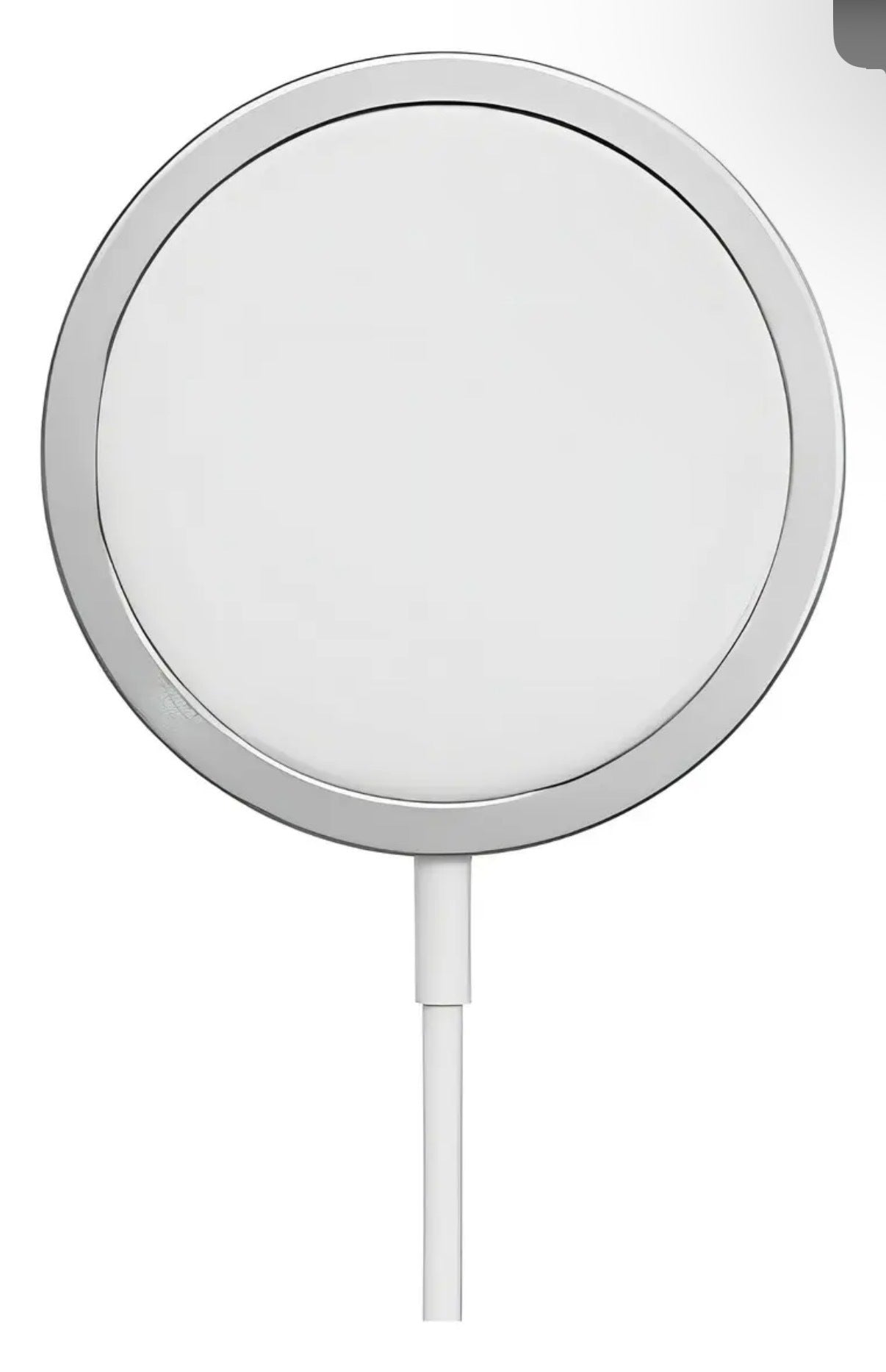 Cargador Inalambrico Magnetico Para iPhone Magsafe 15w Color Blanco IRM Z8