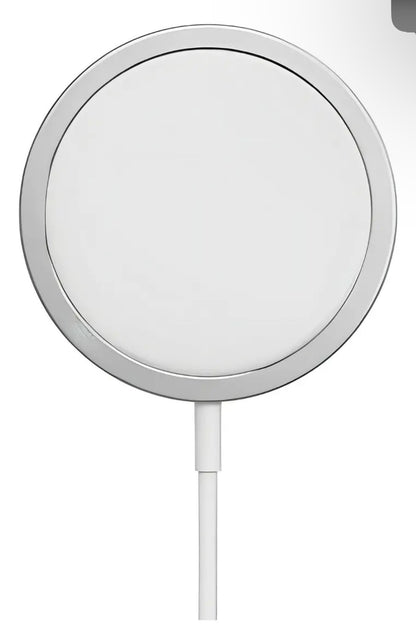 Cargador Inalambrico Magnetico Para iPhone Magsafe 15w Color Blanco IRM Z8