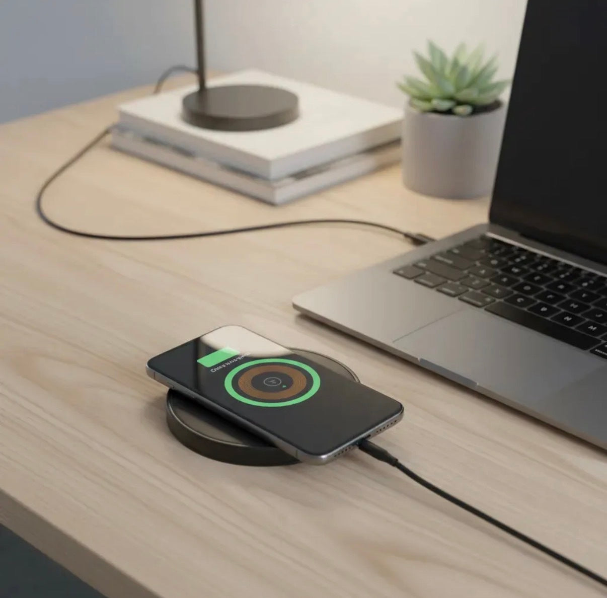 Cargador Inalámbrico Magnético Z9 IRM con Carga Rápida Universal para iPhone y Android